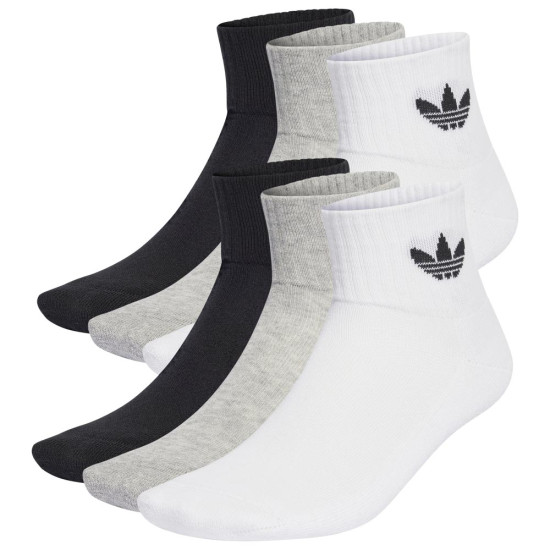 Adidas Κάλτσες Mid Ankle Socks 6 pairs